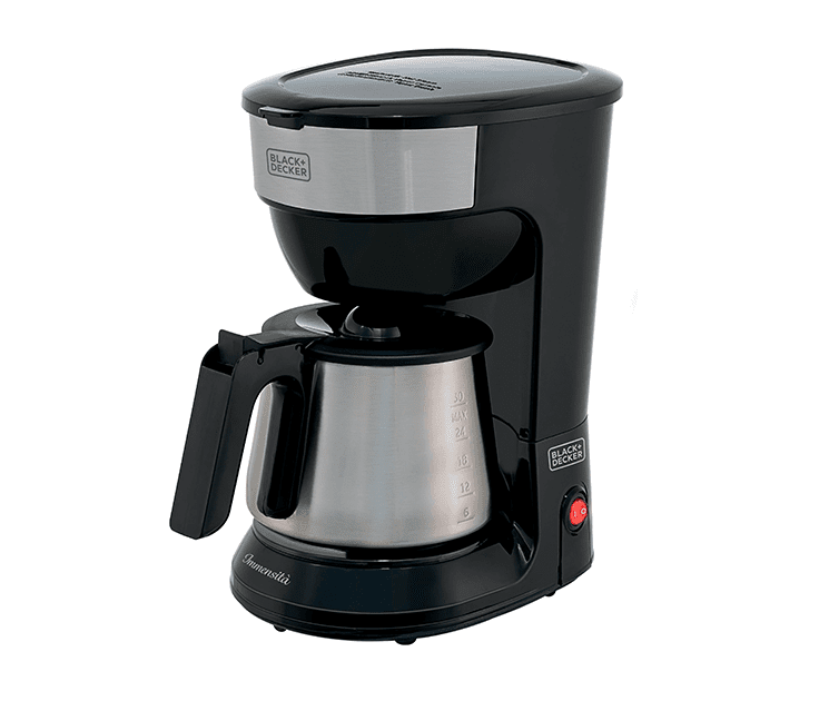 Cafeteira Elétrica Jarra Inox BLACK E DECKER - 127V