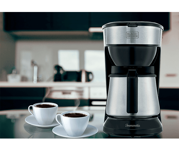 Cafeteira Elétrica Jarra Inox BLACK E DECKER - 127V - Image 2