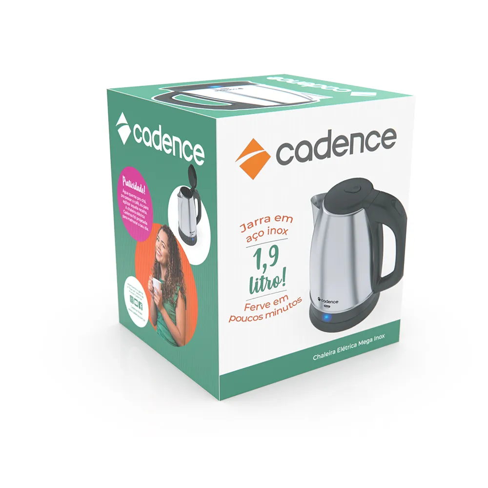 Chaleira Elétrica 1,9L CADENCE - 220V - Image 3